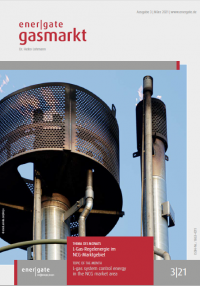 Cover of energate Gasmarkt 03|21