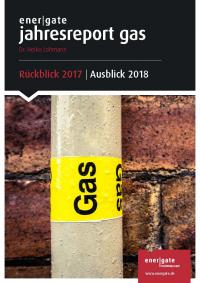 Cover of Jahresreport Gas |2017