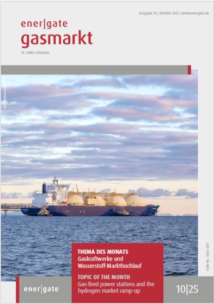 Cover der energate Gasmarkt Ausgabe 10|2025